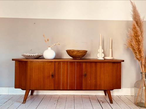 Vintage retro dressoir tv meubel mid century, Huis en Inrichting, Kasten | Dressoirs, Gebruikt, 25 tot 50 cm, Ophalen