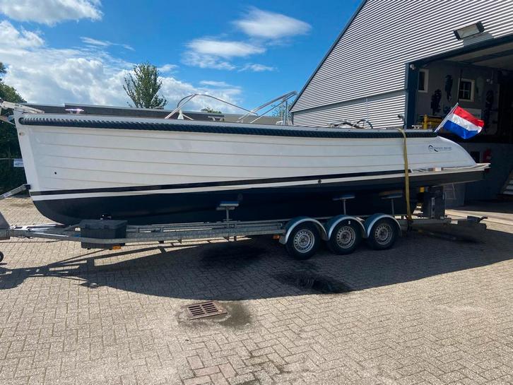 Waterspoor 808 Sloep - Zo Goed Als Nieuw!, Watersport en Boten, Motorboten en Motorjachten, Zo goed als nieuw, Polyester, 6 tot 9 meter