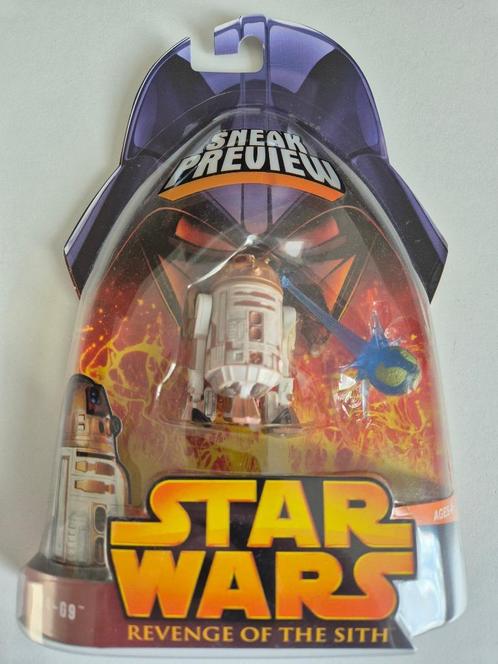 Star Wars ROTS Sneak Preview 4 of 4 R4-G9 Astromech Droid, Verzamelen, Star Wars, Nieuw, Actiefiguurtje, Ophalen of Verzenden