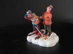 Lemax kerst figuur b106 kerstdorp ski, Verzenden, Zo goed als nieuw