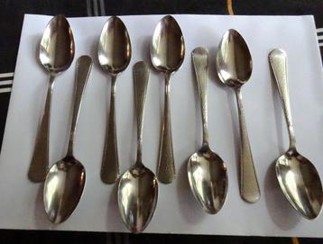 8 Gero Zilmeta 294 Hamerslag(Kruidnagel) desert lepels 17.5 beschikbaar voor biedingen