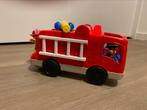 Fisher Price Brandweer, Ophalen, Zo goed als nieuw, Speelset, Met geluid