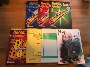 Dwarsfluitboeken inclusief cd’s beschikbaar voor biedingen