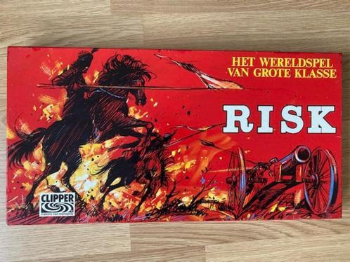 Nette en complete Rode Risk, Hobby en Vrije tijd, Gezelschapsspellen | Bordspellen, Gebruikt, Drie of vier spelers, Ophalen of Verzenden
