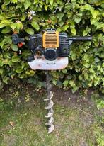 Grondboor te huur - 8cm & 15cm boren, Tuin en Terras, Hand-tuingereedschap, Ophalen, Gebruikt, Grondboor, Lumag