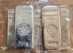 Zilver 1 kilo baar baren zilveren 999 heraeus 1000 gram, Ophalen of Verzenden, Zilver