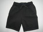 zwarte korte broek, sweatstof,  maat 116, Broek, Gebruikt, Jongen of Meisje, Ophalen of Verzenden