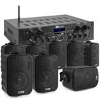 Geluidsinstallatie versterker + 8 x speaker binnen / buiten, Audio, Tv en Foto, Professionele Audio-, Tv- en Video-apparatuur