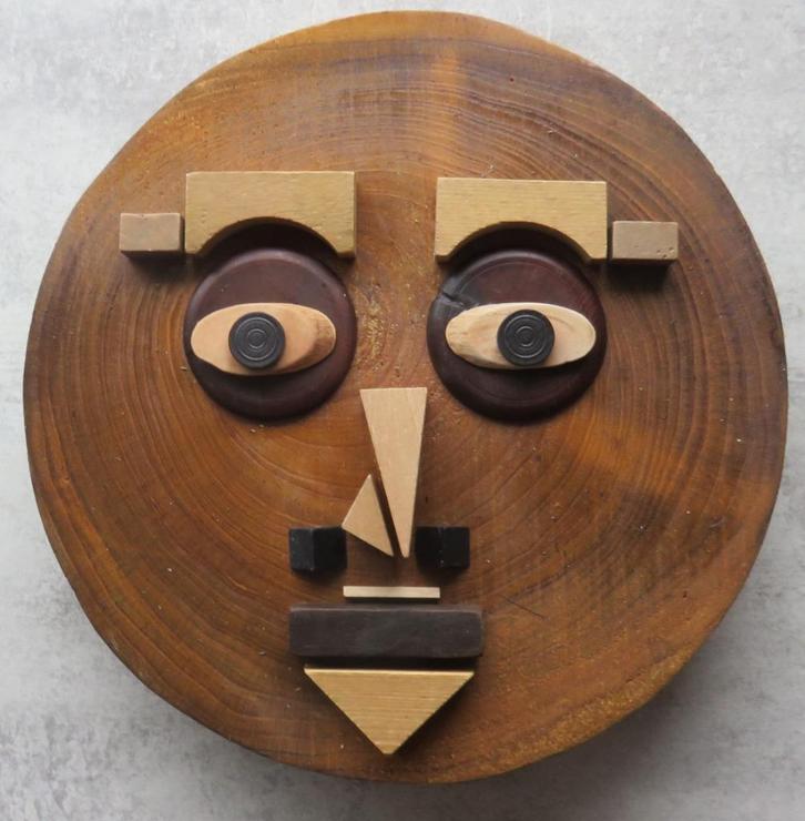 3d schilderij 33cm doorsnede, Huis en Inrichting, Woonaccessoires | Schilderijen, Tekeningen en Foto's, Zo goed als nieuw, Schilderij