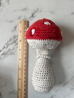 Gehaakte paddenstoel speeltje voor baby’s, Ophalen of Verzenden, Zo goed als nieuw