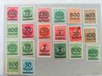 20 Postzegels van het Deutsche Reich, Ophalen of Verzenden, Duitse Keizerrijk