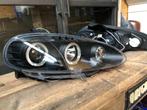 JapPower Koplampen set zwart - Mazda Mx-5 Mx5 NBFL 01-05, Auto diversen, Tuning en Styling, Ophalen of Verzenden