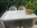 Teak Houten Tuintafel - Rough Furniture, Ophalen, Gebruikt, Rechthoekig, Teakhout