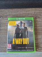 A Way Out - Xbox One - Co-op Avontuur, Spelcomputers en Games, Avontuur en Actie, Vanaf 18 jaar, Ophalen of Verzenden, Eén computer