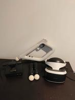 PlayStation VR bril + Richtcontroller, Spelcomputers en Games, Virtual Reality, Ophalen of Verzenden, Gebruikt, VR-bril, Sony PlayStation