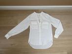 Z.g.a.n. Witte / creme blouse van H&M, maat XS / 34, H&M, Wit, Ophalen of Verzenden, Zo goed als nieuw
