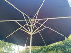 Parasol Sediamo 220 m doorsnee. Zwart top schaduw, Tuin en Terras, Ophalen, Verstelbaar, 2 tot 3 meter, Zo goed als nieuw