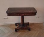 Antieke Engelse Speeltafel, Antiek en Kunst, Antiek | Meubels | Tafels, Ophalen