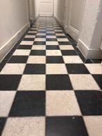 Marmeren tegels zwart wit 20x20, Ophalen, Gebruikt, 20 tot 40 cm, Minder dan 5 m²