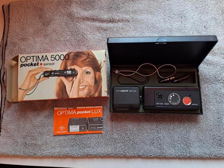 Agfa Optima 5000 Pocket Sensor Camera - Vintage Nieuwstaat, Audio, Tv en Foto, Fotocamera's Analoog, Zo goed als nieuw, Compact