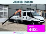 Iveco Daily 35C17 3.0 410 Automaat Palfinger Laadkraan Airco, Auto's, Bestelauto's, Automaat, Euro 5, Gebruikt, Zwart