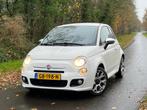 Fiat 500 1.2 BiColore | Automaat + Airco Nu € 7.450,-!, Auto's, Gebruikt, 4 cilinders, Wit, Bedrijf