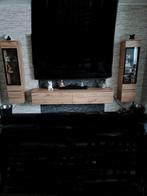 TV Meubel, Huis en Inrichting, Ophalen, Glas, 150 tot 200 cm, Zo goed als nieuw
