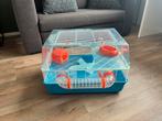 Hamsterkooi van ferplast met veel accessoires, Minder dan 60 cm, Kooi, Gebruikt, Minder dan 75 cm