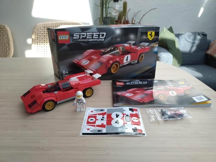 Lego Speed Champions Ferrari 512 M, Kinderen en Baby's, Speelgoed | Duplo en Lego, Zo goed als nieuw, Lego, Complete set, Ophalen of Verzenden