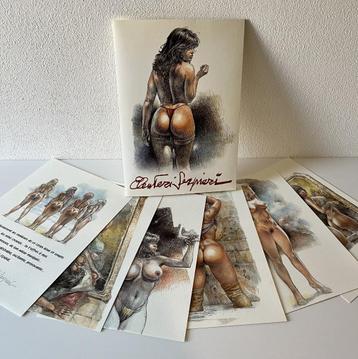 Complete set afbeeldingen van Paolo Eleuteri Serpieri (van D beschikbaar voor biedingen