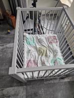 box grijs met boxkleed, Kinderen en Baby's, Boxen, Ophalen, Gebruikt, Boxkleed