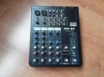DapAudio 6 kanaals mixer, Muziek en Instrumenten, Mengpanelen, Ophalen, Zo goed als nieuw, 5 tot 10 kanalen, Microfooningang