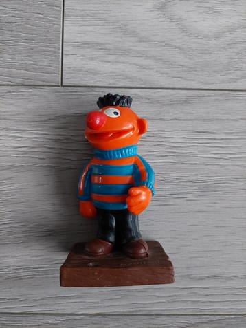 Zeer mooie vintage Ernie muppets 1981 10 cm groot pvc 