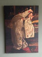 Meisje in witte kimono - BREITNER, 70x100 cm, Ophalen