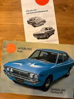 Folder en prijslijst Datsun 140 J sedan 1973 / 1974, Ophalen of Verzenden, Zo goed als nieuw, Nissan