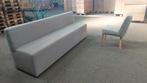 Mooie lichtgrijze eetkamerbank 220x63x85, Huis en Inrichting, Ophalen, Minder dan 75 cm, Zo goed als nieuw, Rechte bank