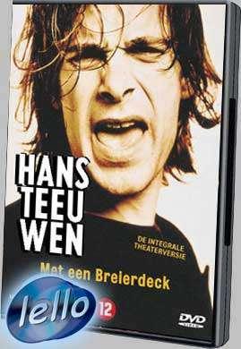 Hans Teeuwen - Met een Breierdeck, nieuw, Cd's en Dvd's, Dvd's | Cabaret en Sketches, Nieuw in verpakking, Stand-up of Theatershow