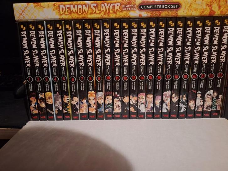 Demon Slayer Manga Complete Box Set, Boeken, Strips | Comics, Nieuw, Complete serie of reeks, Japan (Manga), Ophalen