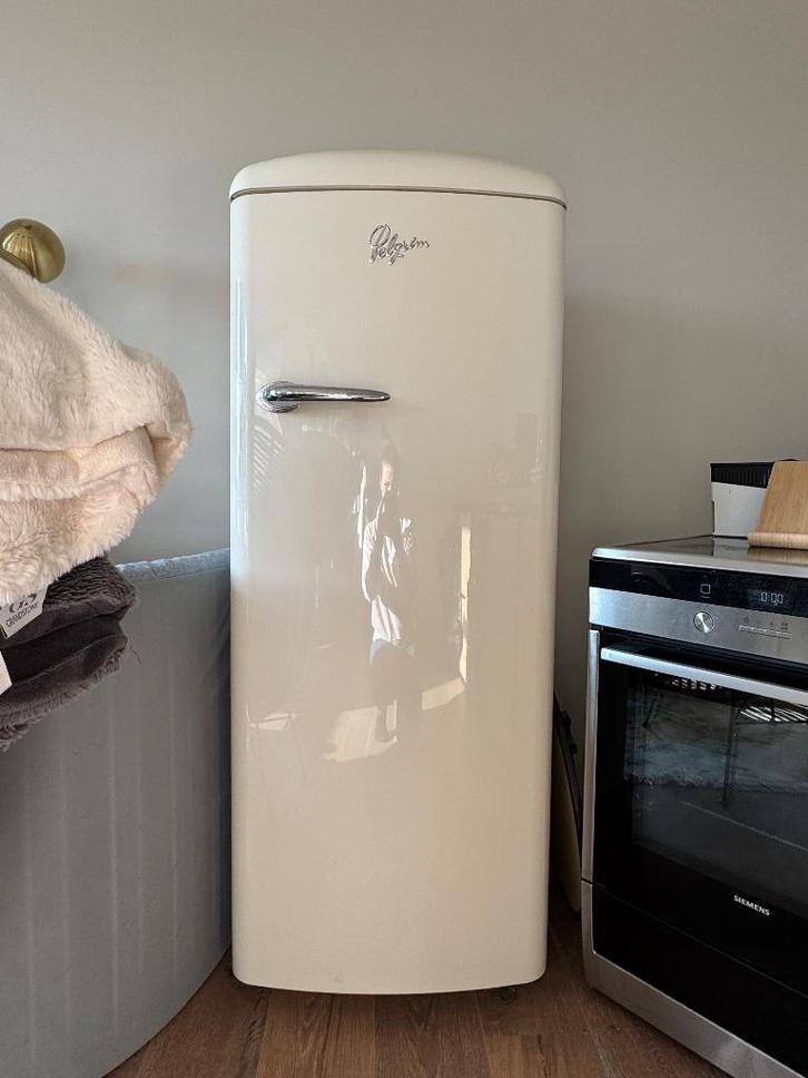 Koelkast Pelgrim Beige (retro), Witgoed en Apparatuur, Koelkasten en IJskasten, Gebruikt, Met vriesvak, 200 liter of meer, 140 tot 160 cm