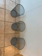 2 basis prullenbakken, Huis en Inrichting, Woonaccessoires | Wijnrekken, Ophalen, Zo goed als nieuw, Minder dan 5 flessen, Minder dan 50 cm