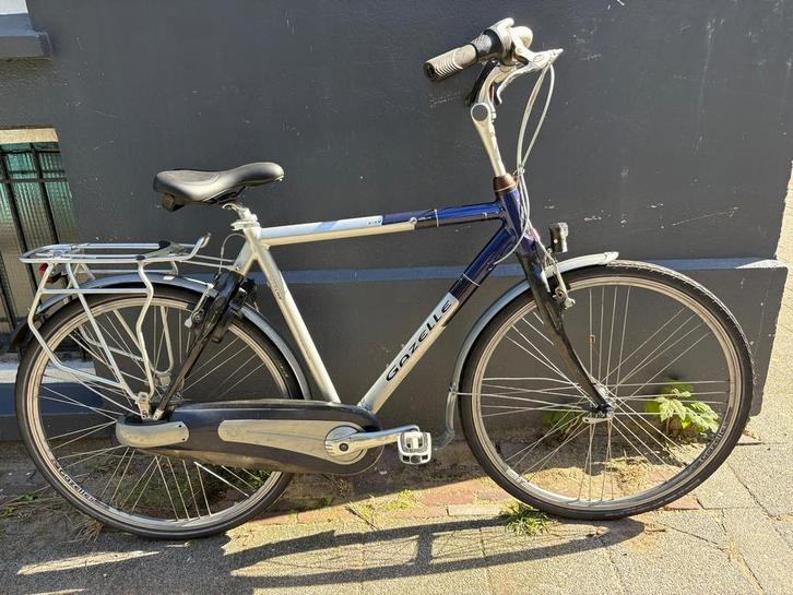 Gazelle city lite line heren fiets 57cm 8 versnellingen, Fietsen en Brommers, Fietsen | Dames | Damesfietsen, Ophalen