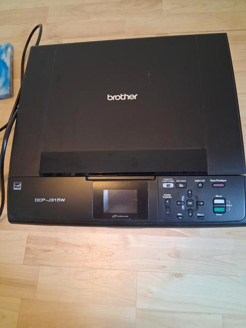 Brother DCP-J315W All-in-One Printer, Computers en Software, Printers, Gebruikt, All-in-one, Inkjetprinter, Kleur printen, Kopieren