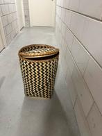 Rotan mand met drksrl, Ophalen, Zo goed als nieuw, Rond, Riet