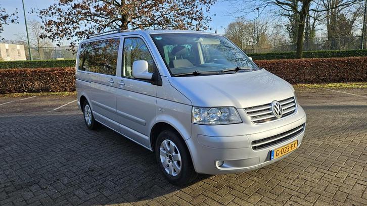7 persoons Volkswagen T5 Multivan 2.5 TDi Camper bj 2006, Auto's, Volkswagen, Particulier, Multivan, Diesel, Euro 4, MPV, Handgeschakeld