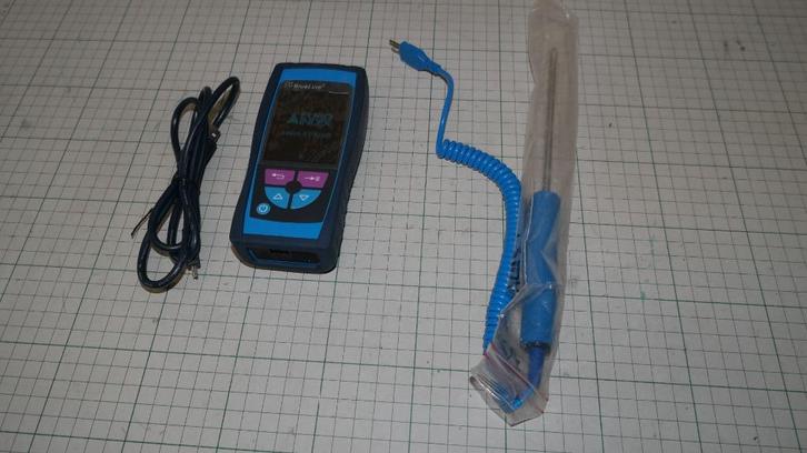 BLAUWE LIJN S4600 ST-12KD temperatuurmeter euroindex /thermo, Doe-het-zelf en Verbouw, Meetapparatuur, Zo goed als nieuw, Ophalen of Verzenden