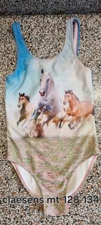 Claesens wild badpak paard paarden maat 128 134, Meisje, Badpak, Ophalen of Verzenden, Zo goed als nieuw