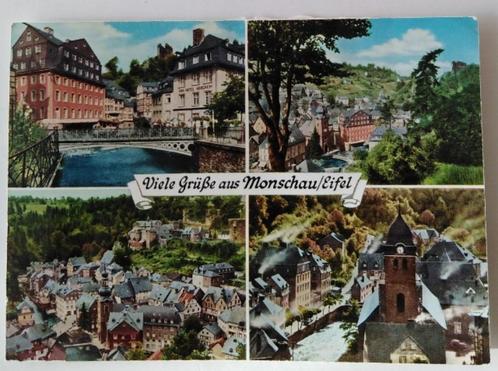 Oude ansichtkaart Monschau/ Eifel. De kaart komt uit 1968., Verzamelen, Ansichtkaarten | Buitenland, Gelopen, Duitsland, 1960 tot 1980