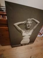 Marilyn Monroe canvas, Huis en Inrichting, Woonaccessoires | Schilderijen, Tekeningen en Foto's, Ophalen, Schilderij, 75 cm of meer