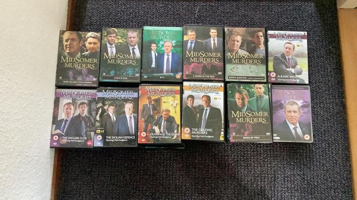 Collectie dvd’s Midsomer murders +/- 100 stuks, Cd's en Dvd's, Dvd's | Tv en Series, Zo goed als nieuw, Ophalen of Verzenden