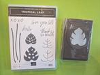 Bundel Stempelset Tropical Leaf + Pons Stampin Up Nieuw, Ophalen of Verzenden, Nieuw, Clearstamp